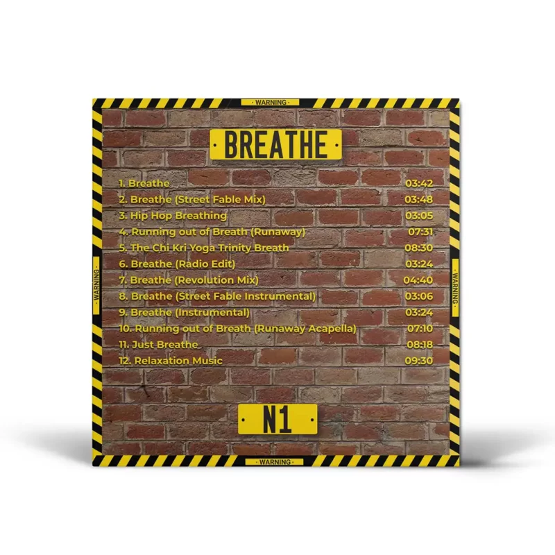 Breathe - N1 Album Back Cover