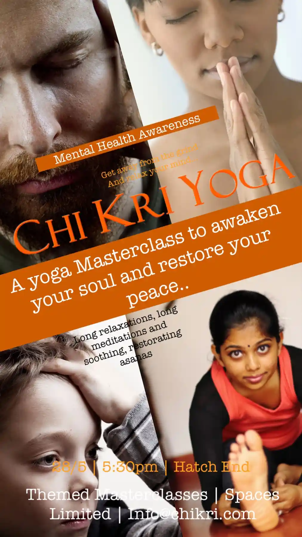 Chi Kri Yoga Mental Health Awareness