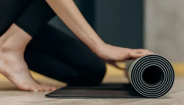contact chi kri yoga mat folding image