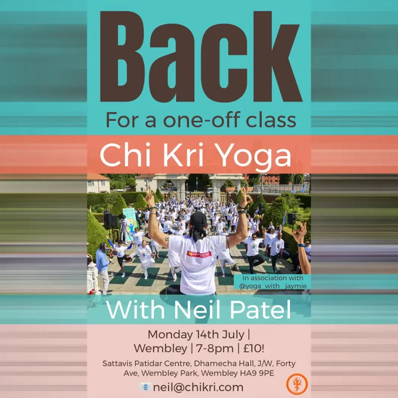 CHI KRI YOGA WEMBLEY POP-UP CLASS
